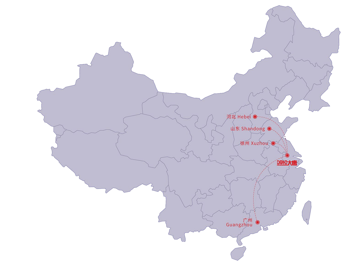 广东、山东、徐州、河北、浙江等地区服务网点
